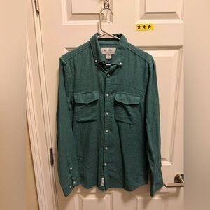 Mens Original Penguin Long Sleeve Button Down Shirt